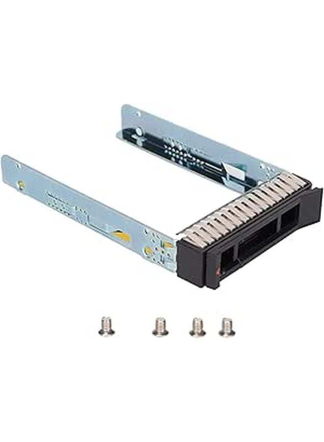 Metal Silver Black 2.5 Inch SAS Universal Server Hard Drive Tray for X3650 ST550 SR550 Stable Installation - Image 1