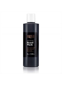scotch porter Moisturizing Beard Wash for Men | Cleanses, Softens & Hydrates for Healthier Beard | Formulated with Non-Toxic Ingredients, Free of Parabens, Sulfates & Silicones | Vegan | 8oz Bottle  - Image 1