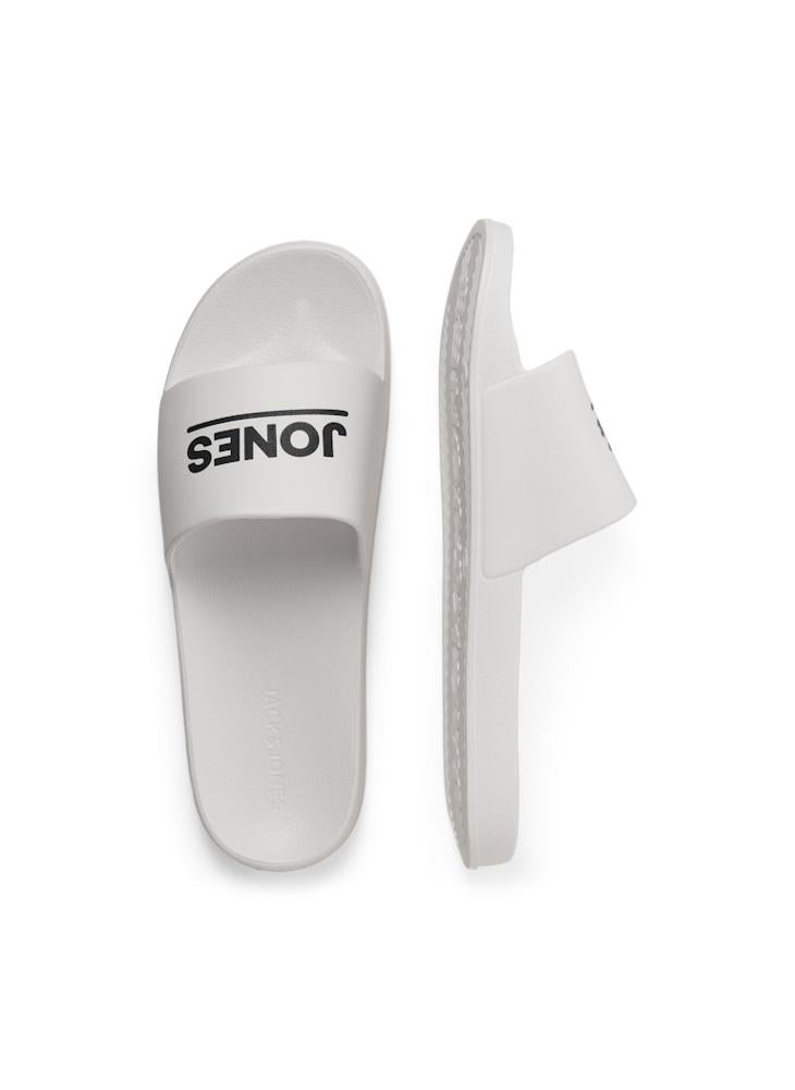 جاك اند جونز شبشب سلايدز مزين بشعار الماركة - Image 4