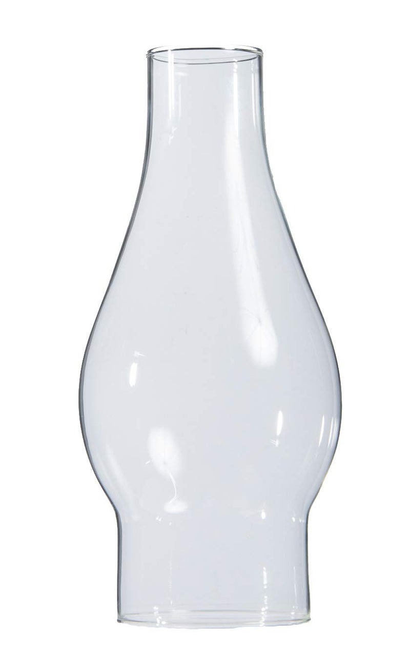 B&P Lamp BP Lamp 2 12 Inch Base by 7 12 Inch Tall Clear Oil and Kerosene Lamp Chimney 