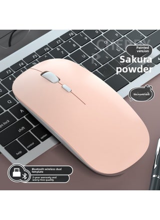 Bluetooth Wireless Mouse Rechargeable Mute Silent Notebook Desktop Home Office Game Unlimited 2.4g Mouse-Specifications:[Bluetooth Dual Template/2.4g + Bluetooth] Cherry Blossom-Mute Button-DPI Adjustment-Intelligent Sleep - pzsku/ZA473073198EF8441C4E2Z/45/1746199567/0b0f567b-e7c7-4595-b73c-aab5c5685769
