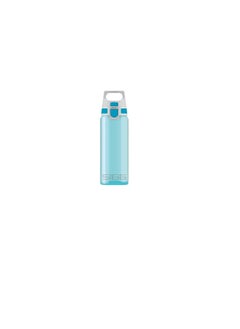 Sigg Total Clear One Drinking Bottle, Aqua, 0.6L  - Image 1