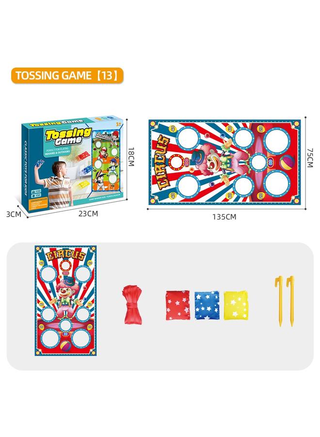 Bluejw Family Handmade Parent-Child Interactive Game Toy Sandbag Throwing - Image 1