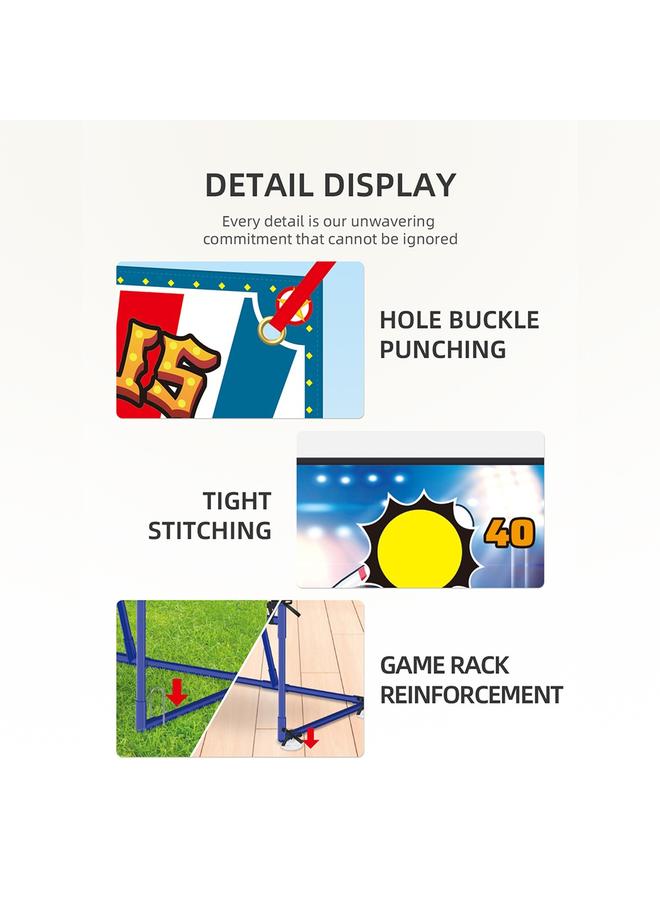 Bluejw Family Handmade Parent-Child Interactive Game Toy Sandbag Throwing - Image 4