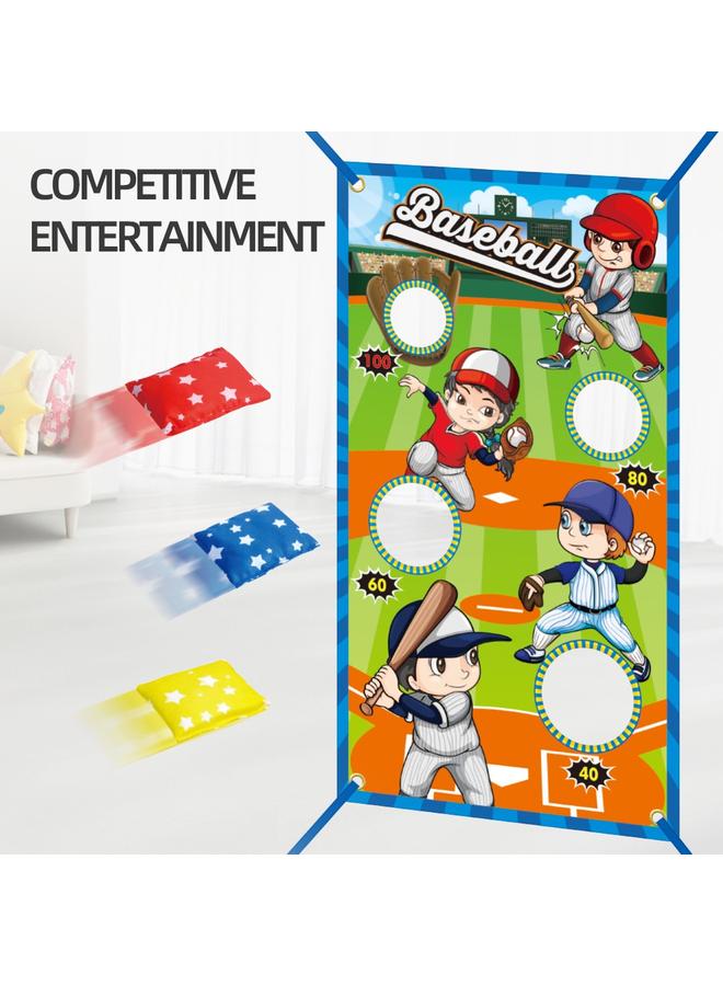 Bluejw Family Handmade Parent-Child Interactive Game Toy Sandbag Throwing - Image 3