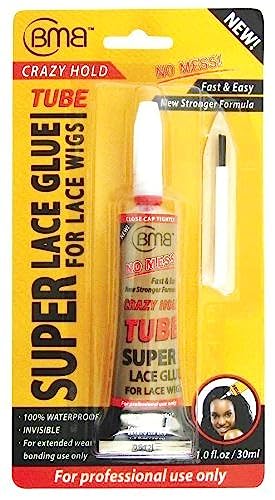 BMB Crazy Hold Super Lace Wig Glue Tube 1 oz. - Image 3