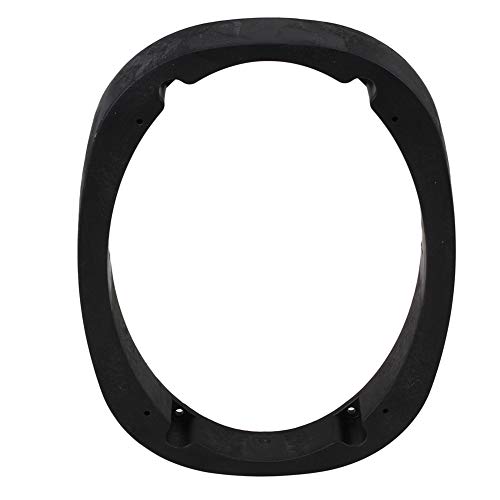 RDEXP Black 46" x 9" Solid Universal Speaker Adapter Mount 1" Depth Ring Adapter for Car Sound Tool Set of 2 - Image 2