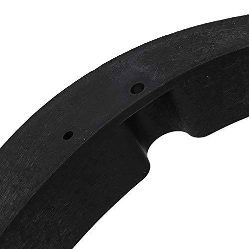 RDEXP Black 46" x 9" Solid Universal Speaker Adapter Mount 1" Depth Ring Adapter for Car Sound Tool Set of 2 - Image 5