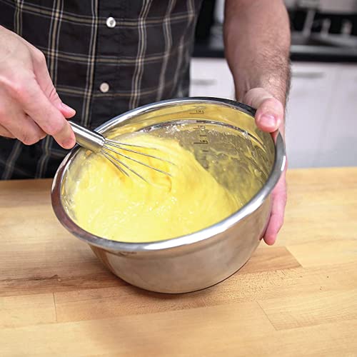 Küchenprofi Stainless Steel Whisk, Hand Whisk for Eggs, Batter, and Dough, Metal Whisk for Kitchen Use, 12 Inches - Image 4