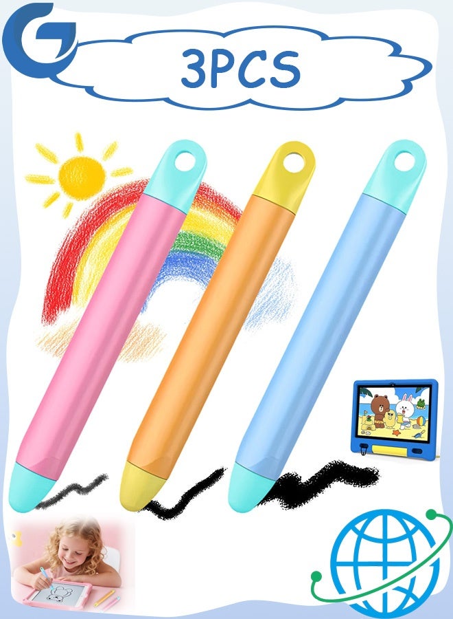 جي دي 3 أقلام القلم الملائمة للأطفال لشاشات اللمس، أداة الكتابة اليدوية عالية الحساسية للوحات والهواتف، قلم آلة التعلم سهل الاستخدام - Image 1
