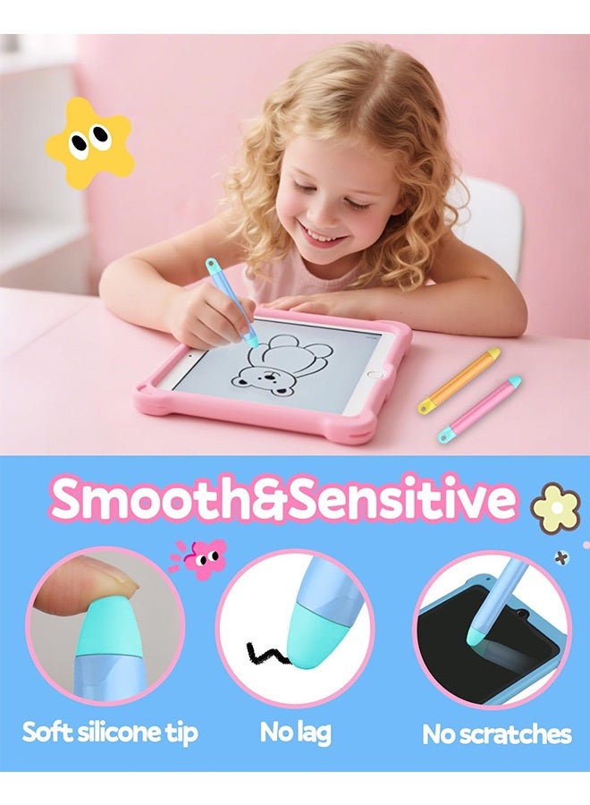 جي دي 3 أقلام القلم الملائمة للأطفال لشاشات اللمس، أداة الكتابة اليدوية عالية الحساسية للوحات والهواتف، قلم آلة التعلم سهل الاستخدام - Image 3