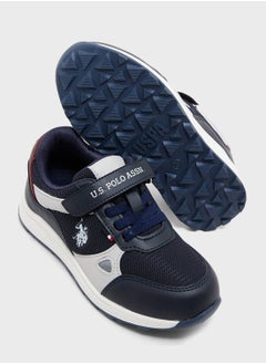 U.S.Polo Kids Low Top Velcro Sneakers  - Image 4