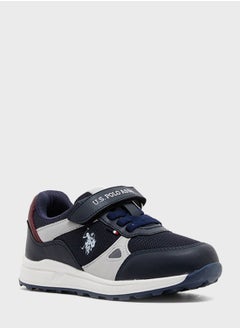 U.S.Polo Kids Low Top Velcro Sneakers  - Image 1