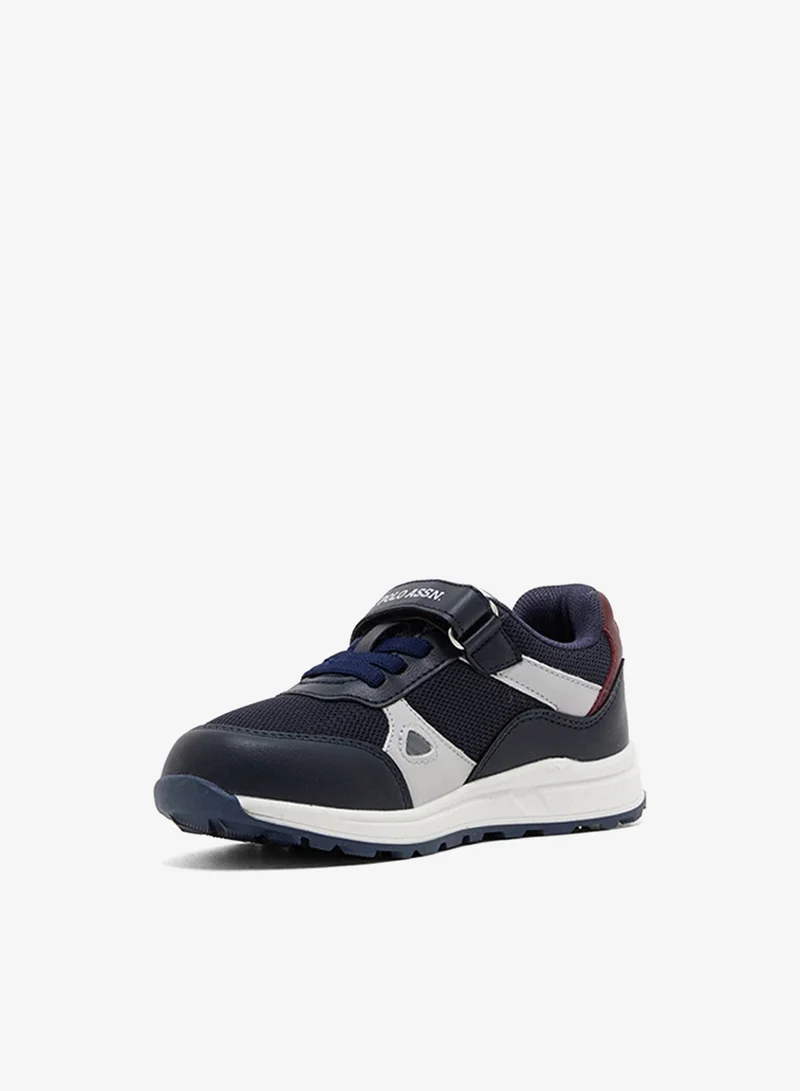U.S.Polo Kids Low Top Velcro Sneakers