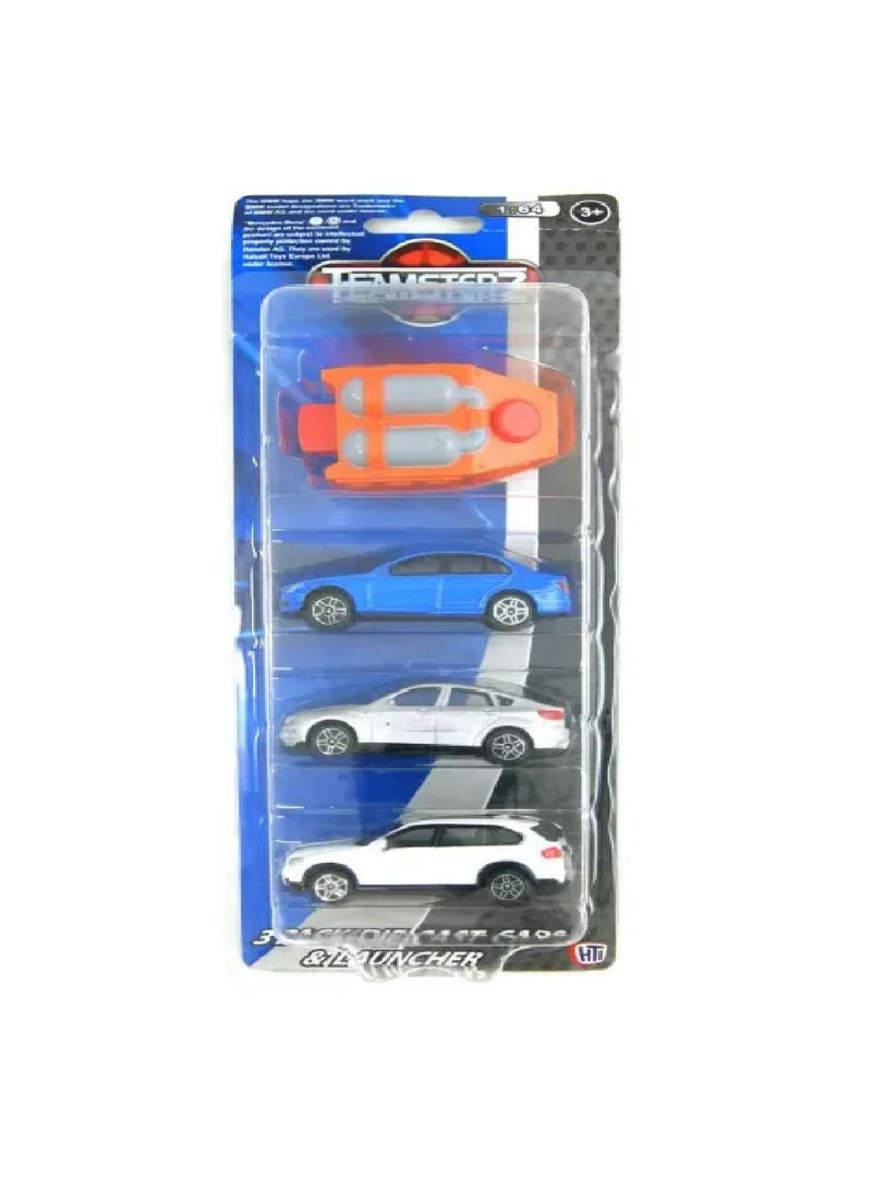 BLISTER COCHES TEAMSTERZ (PACK 4)