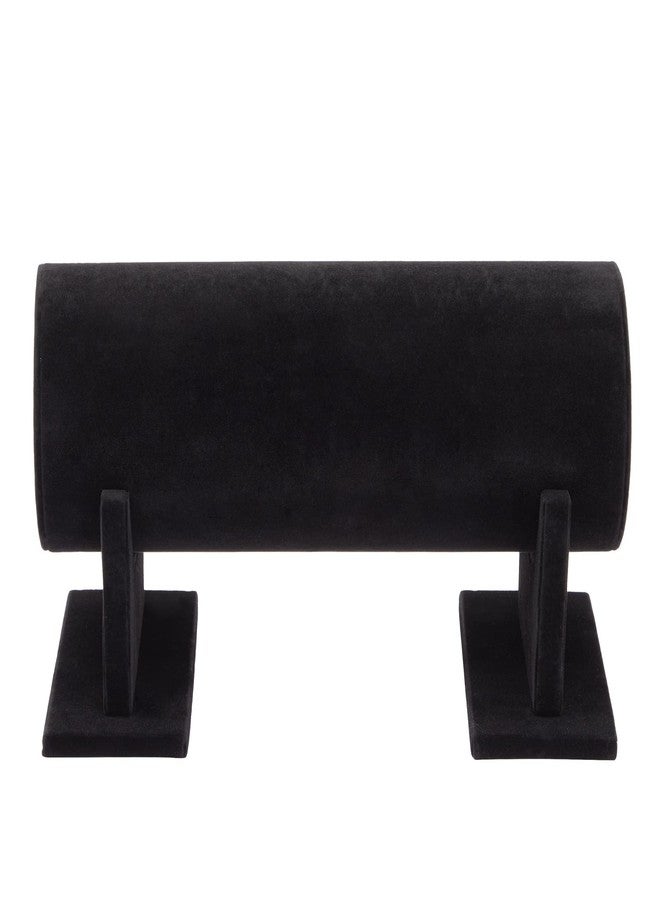 Juvale Headband Velvet Jewelry Organizer, Black T Bar Jewelry Stand for Boutiques, Small Business (12 x 7 In) - Headband Holder - Image 5