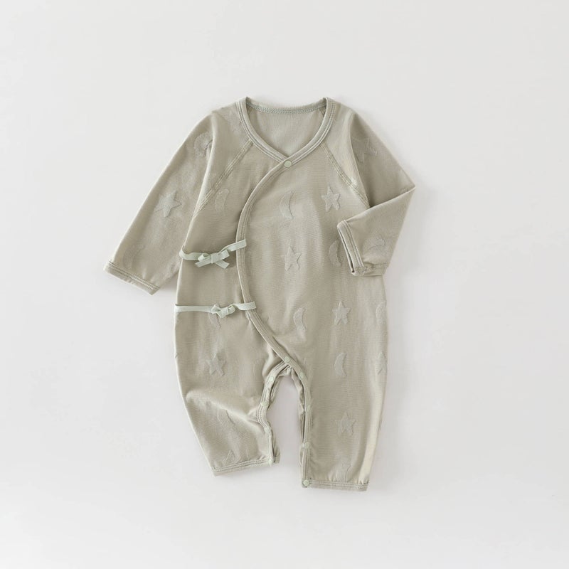 New Summer Baby Bodysuit - Lenzing Modal Butterfly Dress, Long Sleeve  Romper