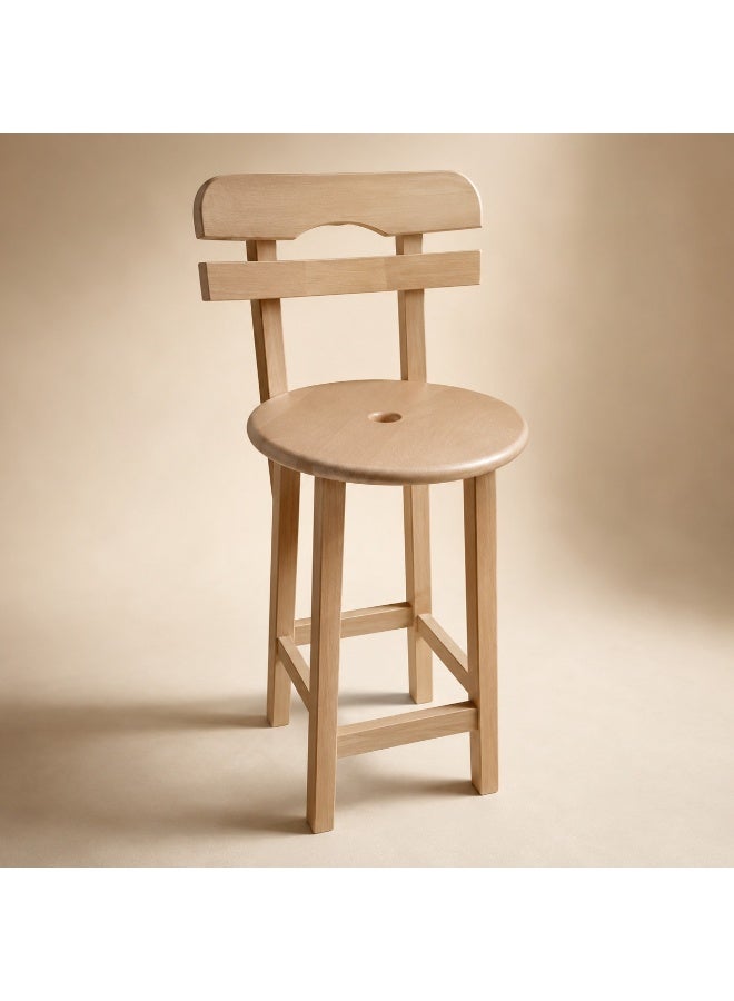 Bar Chair 80cm, High Bar Stool for Kitchen Counter, Dining Area, Home and Commercial Use - Image 1