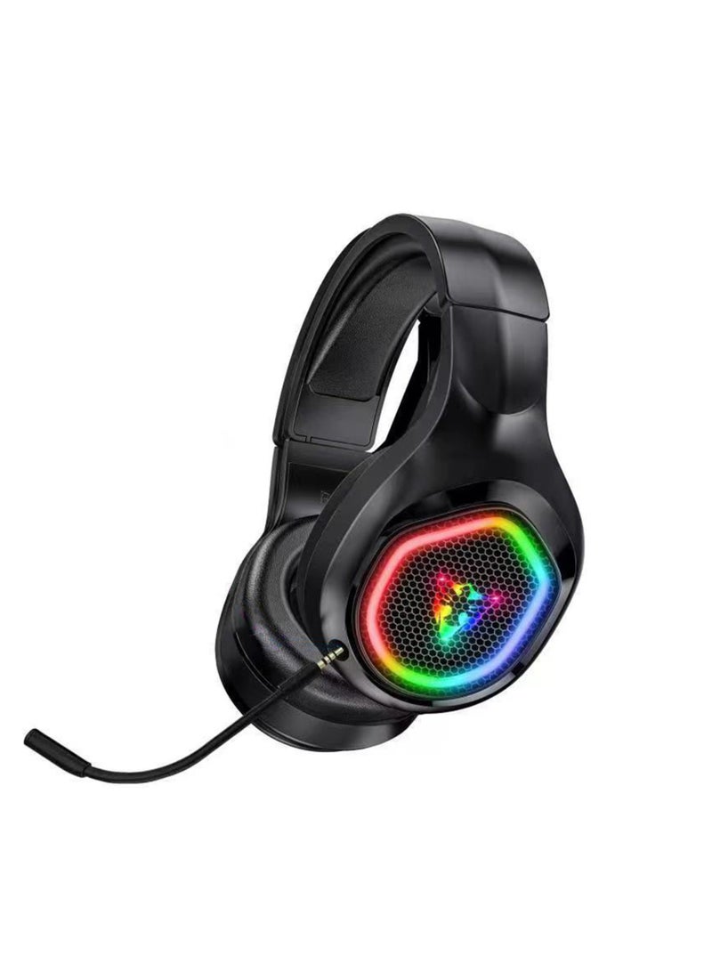 RGB سماعة ألعاب سلكية G503 مع ميكروفون وسماعات صوت محيطي 3D - Image 1