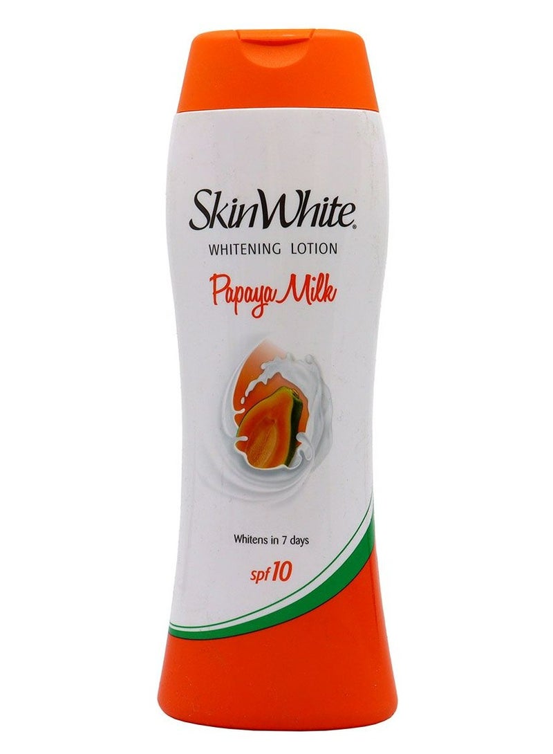 skin white Whitening Lotion Papaya Glow SPF 10 350ml