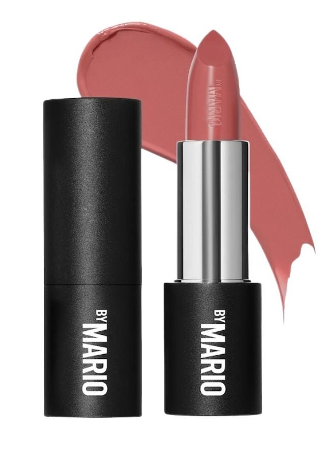 MAKEUP BY MARIO SuperSatin® Lipstick 3.5g – Shade 917 - Midtone Warm Rose, Comfortable Wear, High-Pigment, Satin Finish Lipstick - Image 1