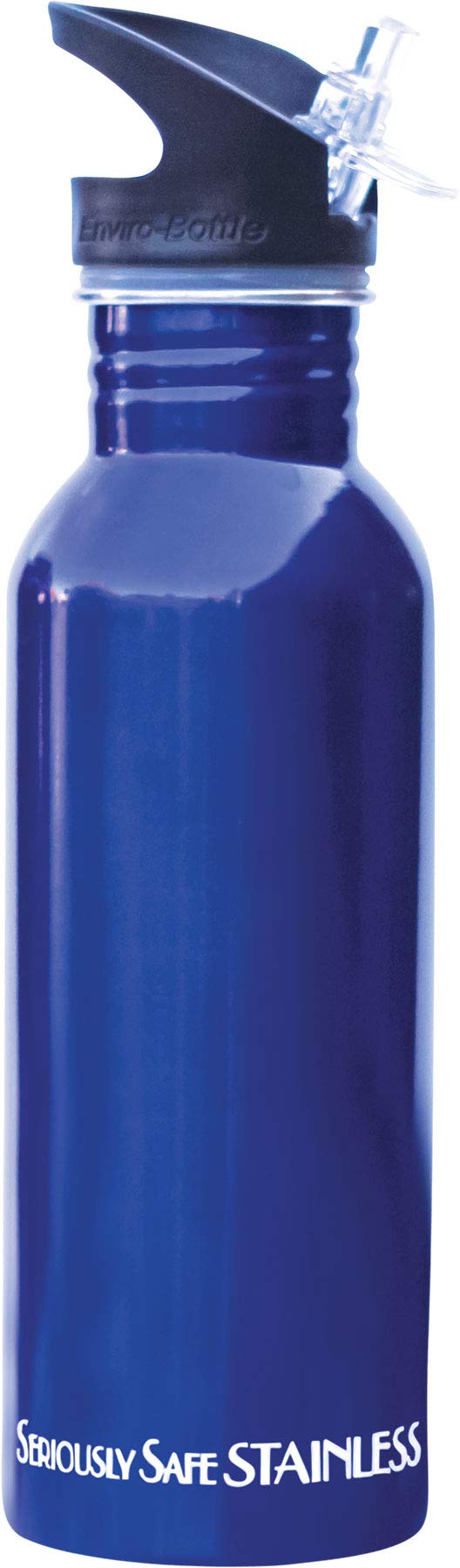 New Wave Enviro Stainless Steel Water Bottle (0.6 Liter  Blue) - Image 1
