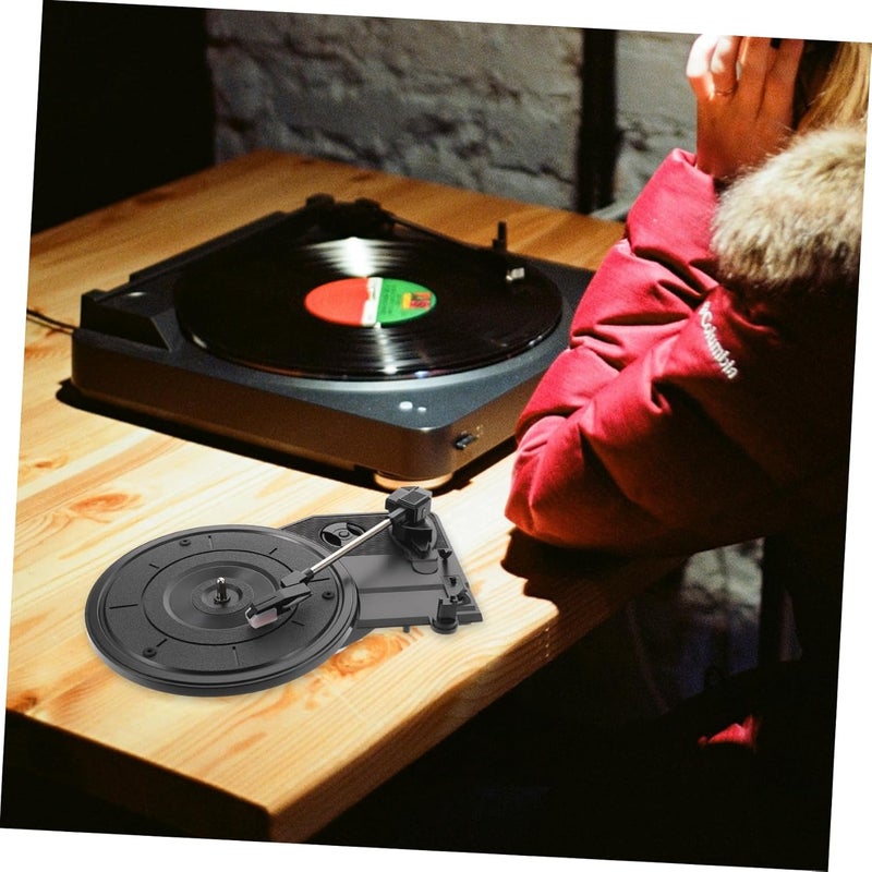 Kisangel Vintage Record Player with Turntable Built in Speakers Durable Phonograph Needle for Sound Retro for Experience - Image 5