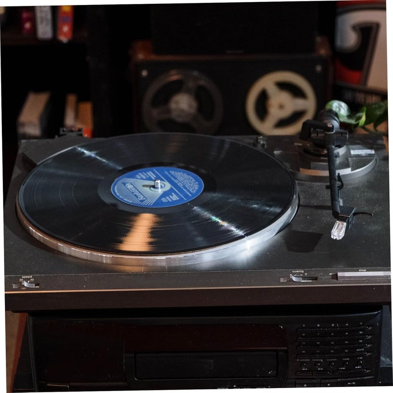 Kisangel Vintage Record Player with Turntable Built in Speakers Durable Phonograph Needle for Sound Retro for Experience - Image 4