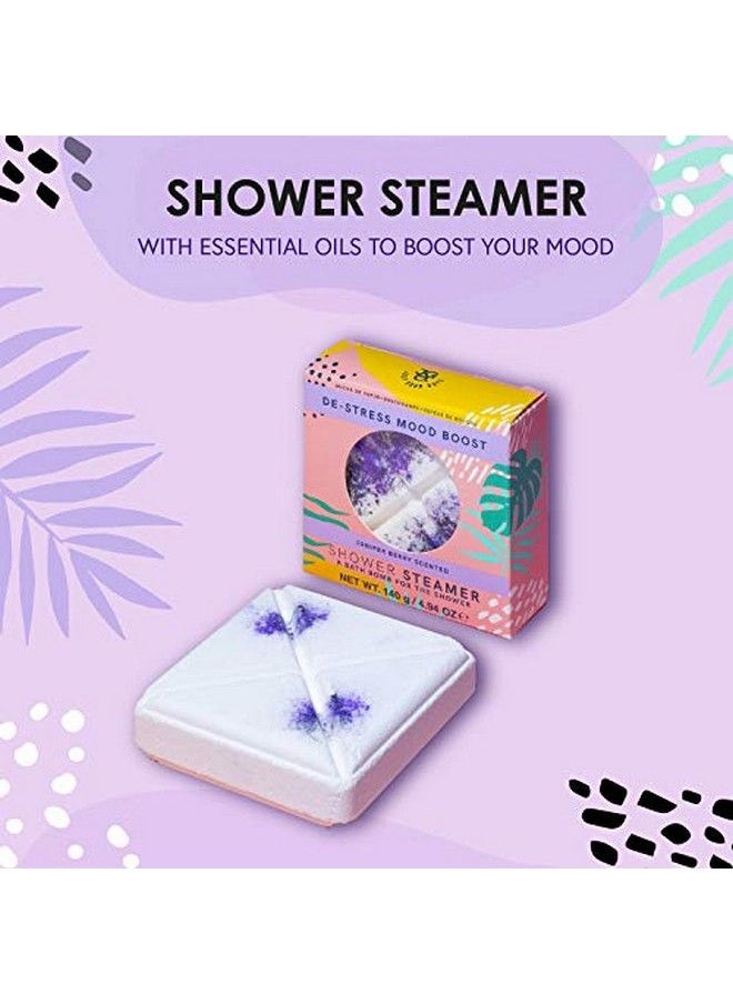 Paladone Just Good Days Juniper Berry Destress Shower Steamer Bath Bomb  - Image 3