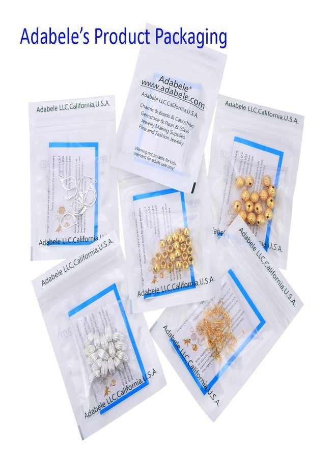 Adabele 500pcs Round Tube Crimp Beads 2mm (0.08 Inch) Tiny Small Spacers (Hole - 1.5mm) Antique Bronze Plated Brass for Jewelry Craft Making CF28-1 - Image 4