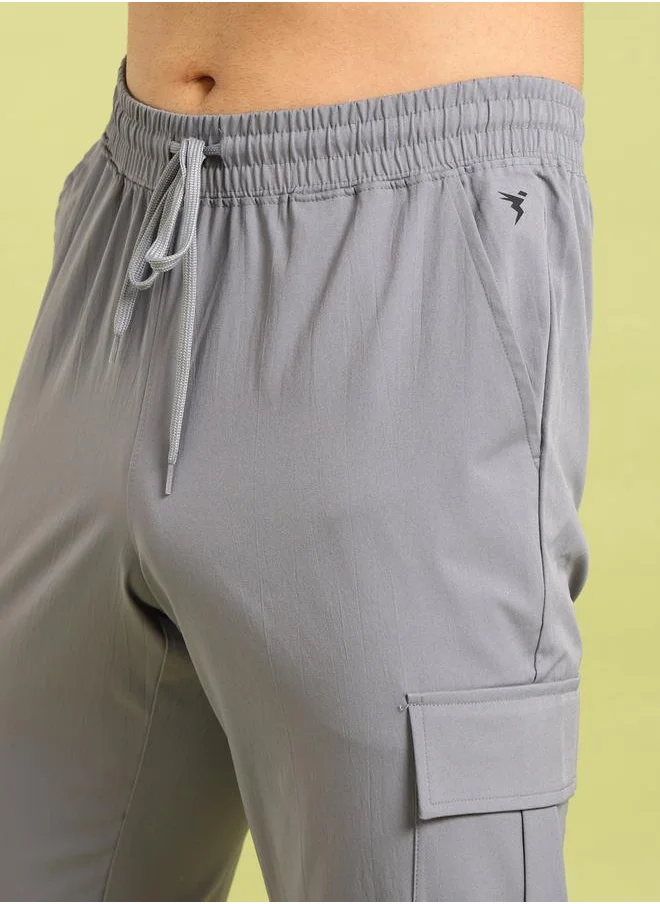 تكنوسبورت Technosport Solid 2-Way Stretch Cargo Pants