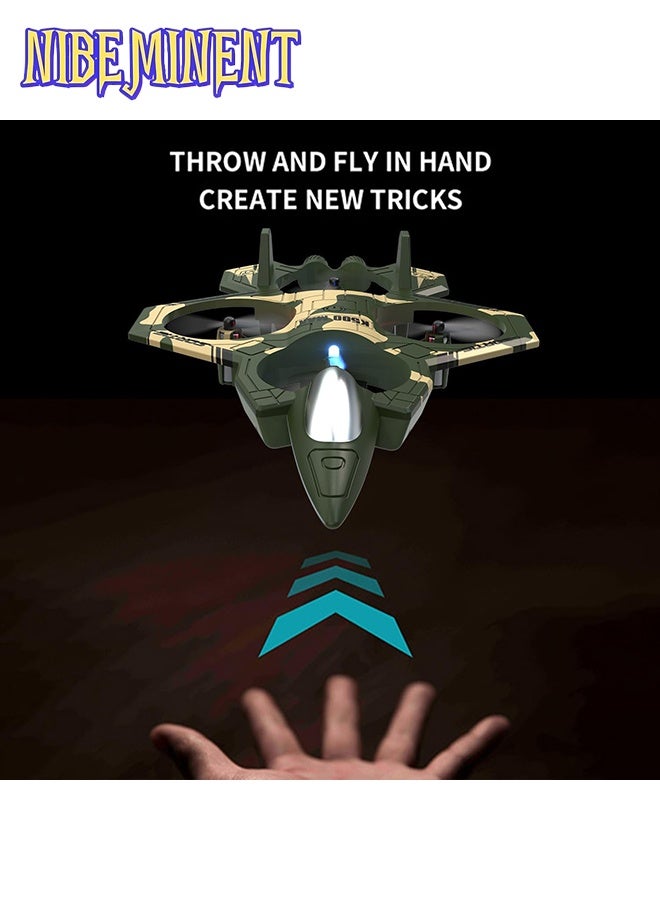 NIBEMINENT K500MAX RC Drone with 360° Flips, Throw Start, Altitude Hold, One-Key Speed Switch, Crash Resistant Design, RGB Lights, Headless Mode, 6-8 Minute Battery Life, 3m/s Max Speed, Usb Charging, Outdoor Flying, Stunt Enthusiasts, Drone For Flying - Image 4