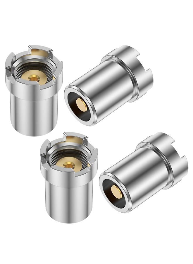 braxan 4PCS Thread Magnetic Adapter Kit, Magnetic Adapter Thread for Soldering Iron, Essential Tool for Circuit Board Repair - Image 1