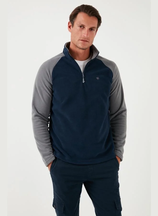 Buratti  Buratti Slim Fit Half Zipper Winter Raised 2-Pack Polar Men's POLAR 5906055S2 for Men | Best Price UAE