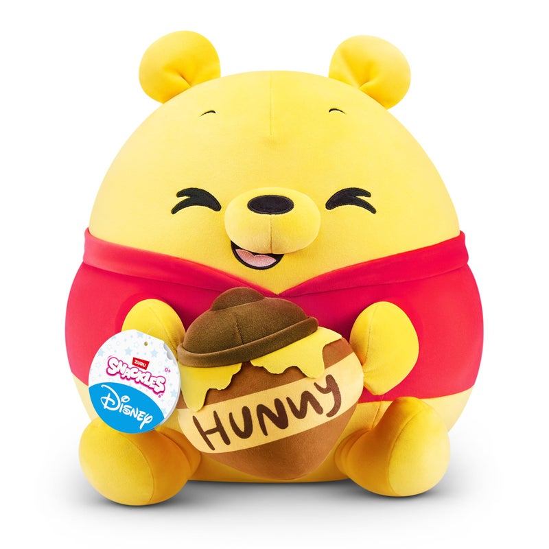 Snackles Disney 14inch Plush Winnie The Pooh by ZURU Plush with Snack Accessory - Image 2
