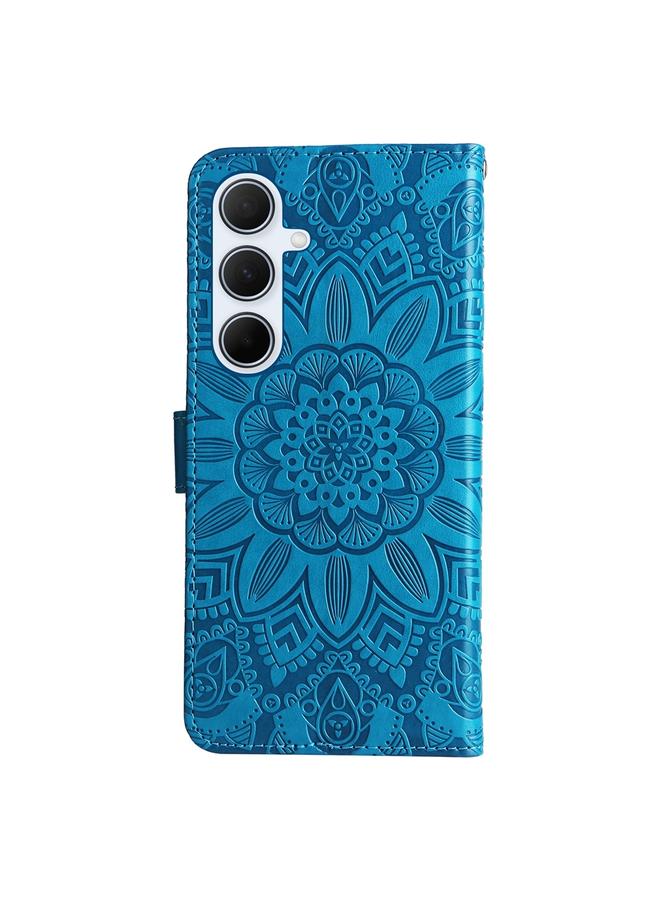 S-TOP Case For Samsung Galaxy A36 5G / A56 5G Embossed Sunflower Leather Phone Case - Image 3