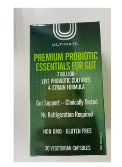 PREMIUM PROBIOTIC ESSENTIALS CAPSULES FOR GUT 30'S