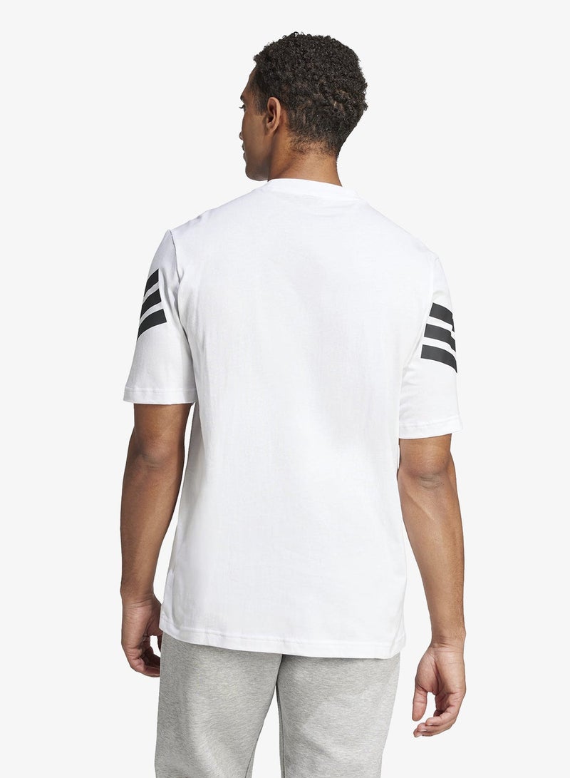 Adidas Future Icon 3 Stripe T-Shirt - Image 2