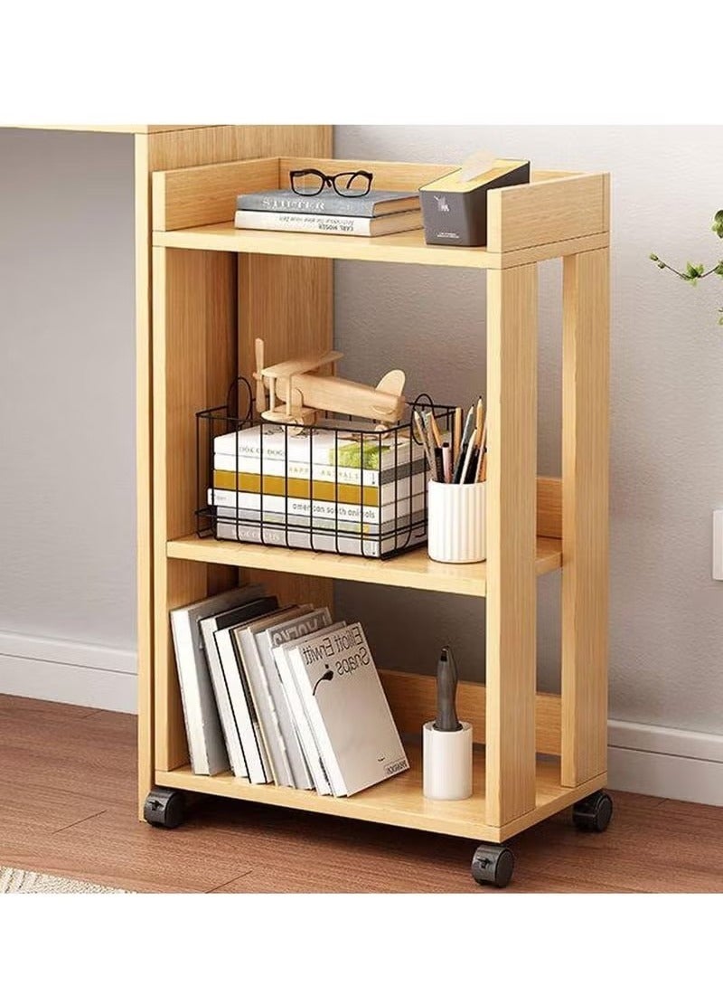 بيوينتي 3 طبقة من الخشب الحديث المفتوح رف الكتب - Image 1