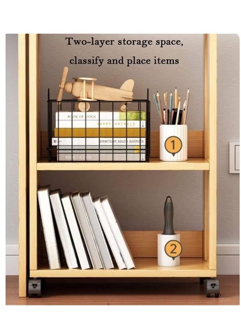 بيوينتي 3 طبقة من الخشب الحديث المفتوح رف الكتب - Image 4