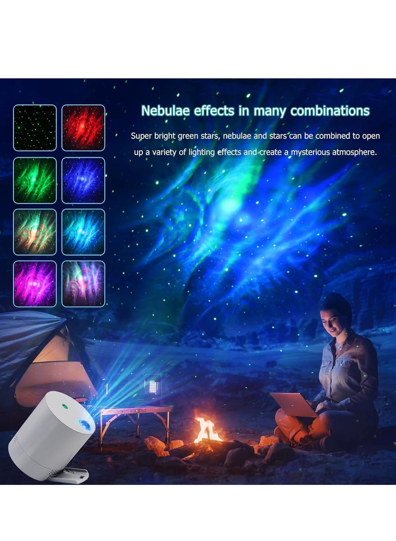 KASTWAVE Galaxy Projector, Star Projector, Northern Lights Projector with Remote Control, HD Image Star Projector Galaxy Light, Adjustable Color, Brightness and Movement Speed, Night Light Projector - Image 2