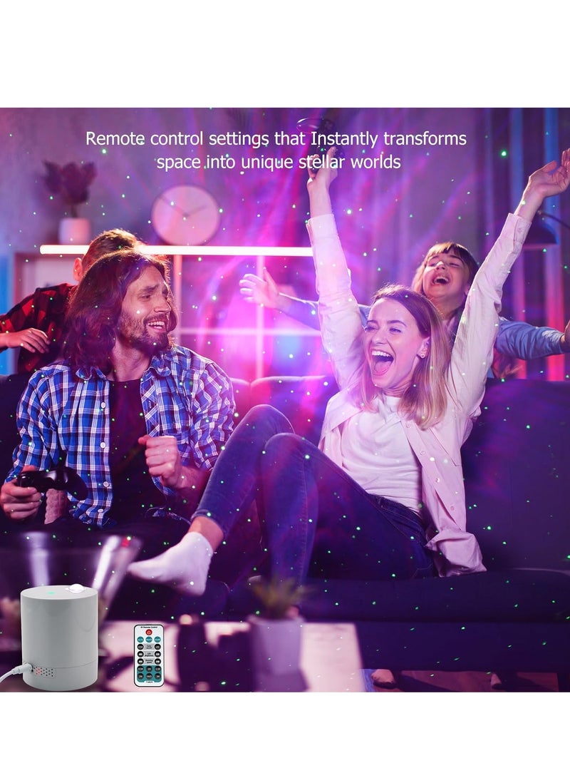 KASTWAVE Galaxy Projector, Star Projector, Northern Lights Projector with Remote Control, HD Image Star Projector Galaxy Light, Adjustable Color, Brightness and Movement Speed, Night Light Projector - Image 3