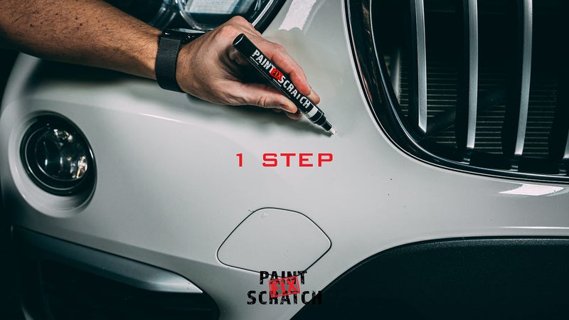 Wheel Scratch Fix Paint Scratch Fix Universal White Touch Up Paint Pen – Car Scratch Remover, Auto Paint Repair Marker for Scratches, Stone Chips & Keyed Marks – Quick Dry, Easy Application, Works on All Makes & Models (WHITE PEARL) - Image 4