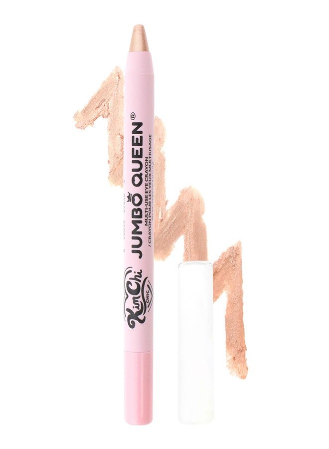 Kimchi Chic Beauty Jumbo Queen Eye Crayon, Multi-Use Cream Eyeshadow Stick, Eyeliner, Highlighter & Primer, Vitamin E Infused, Blendable Neutral Shimmer Shade, Cruelty-Free, 03 Honey - Image 1