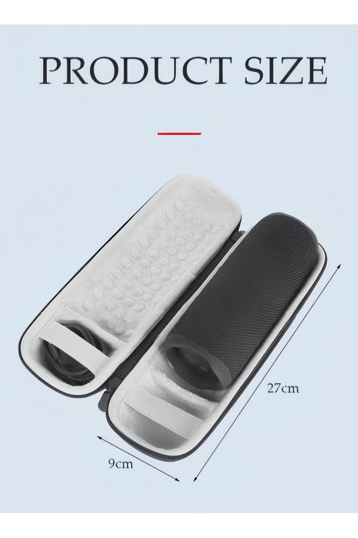 Hard Travel Case for JBL Flip6, Portable Waterproof Bluetooth Speaker, Carrying Storage Bag Fits Charger and USB Cable, for Travel, Storage and More (Case Only) - Image 2