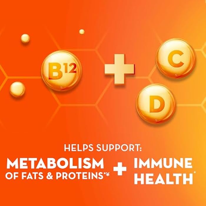 Metamucil Fizzy Fiber Supplement + Metabolism, Plant Based Psyllium Fiber Powder with B12 for Metabolism of Fats and Proteins, Daily Supplement for Regularity, Citrus Flavored Sugar-Free, 130 Serving - Image 4