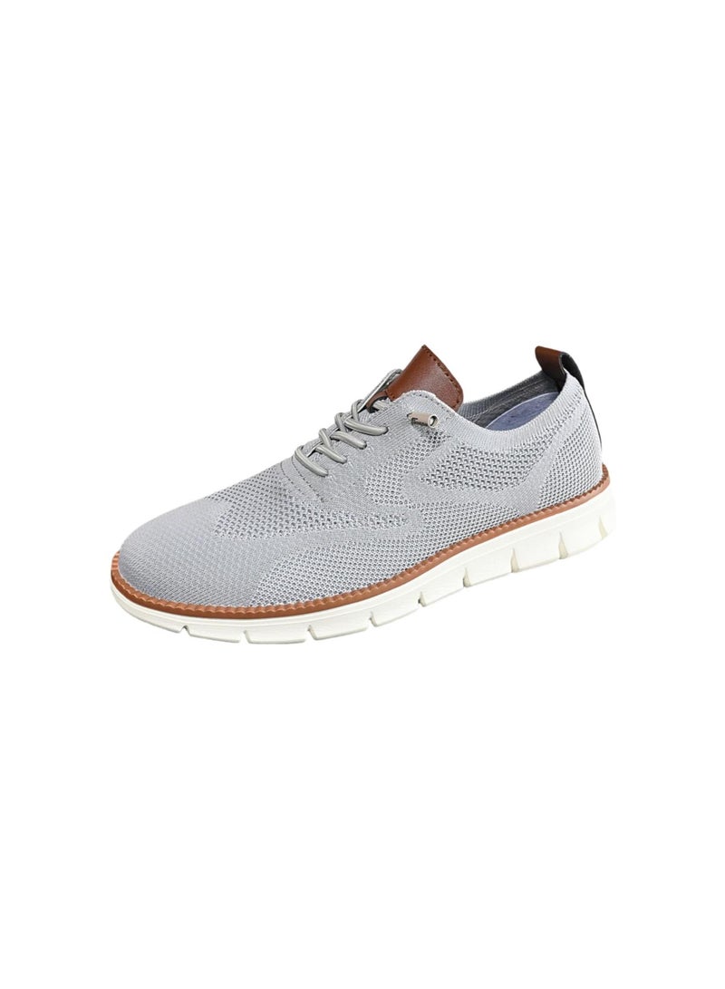silvercnc Breeze Shoes for Men Wide, Men's Urban Mesh Dress Sneakers Business Ultra Comfortable Shoes - Image 1