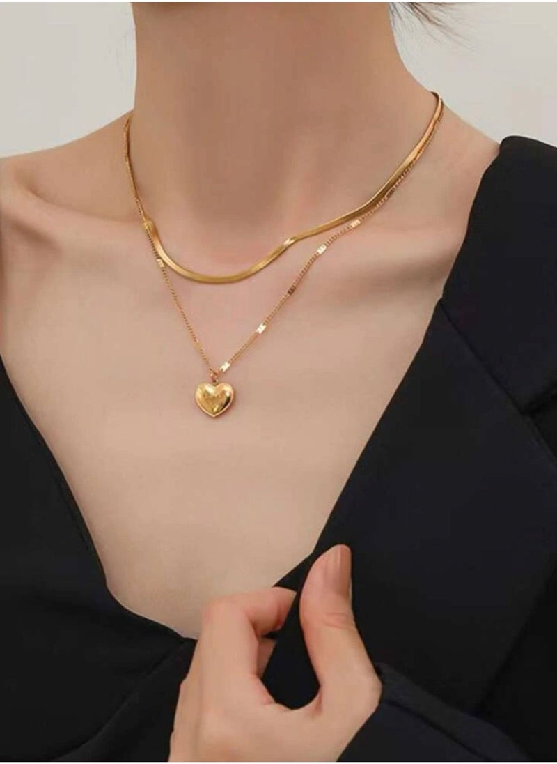 NoonaGo - Elegant 18k Gold Plated Necklace - Image 1