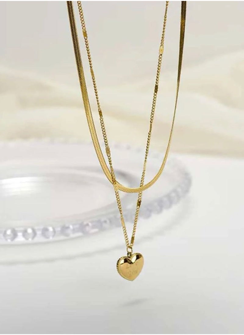 NoonaGo - Elegant 18k Gold Plated Necklace - Image 1