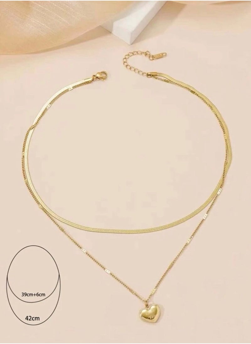 NoonaGo - Elegant 18k Gold Plated Necklace - Image 1